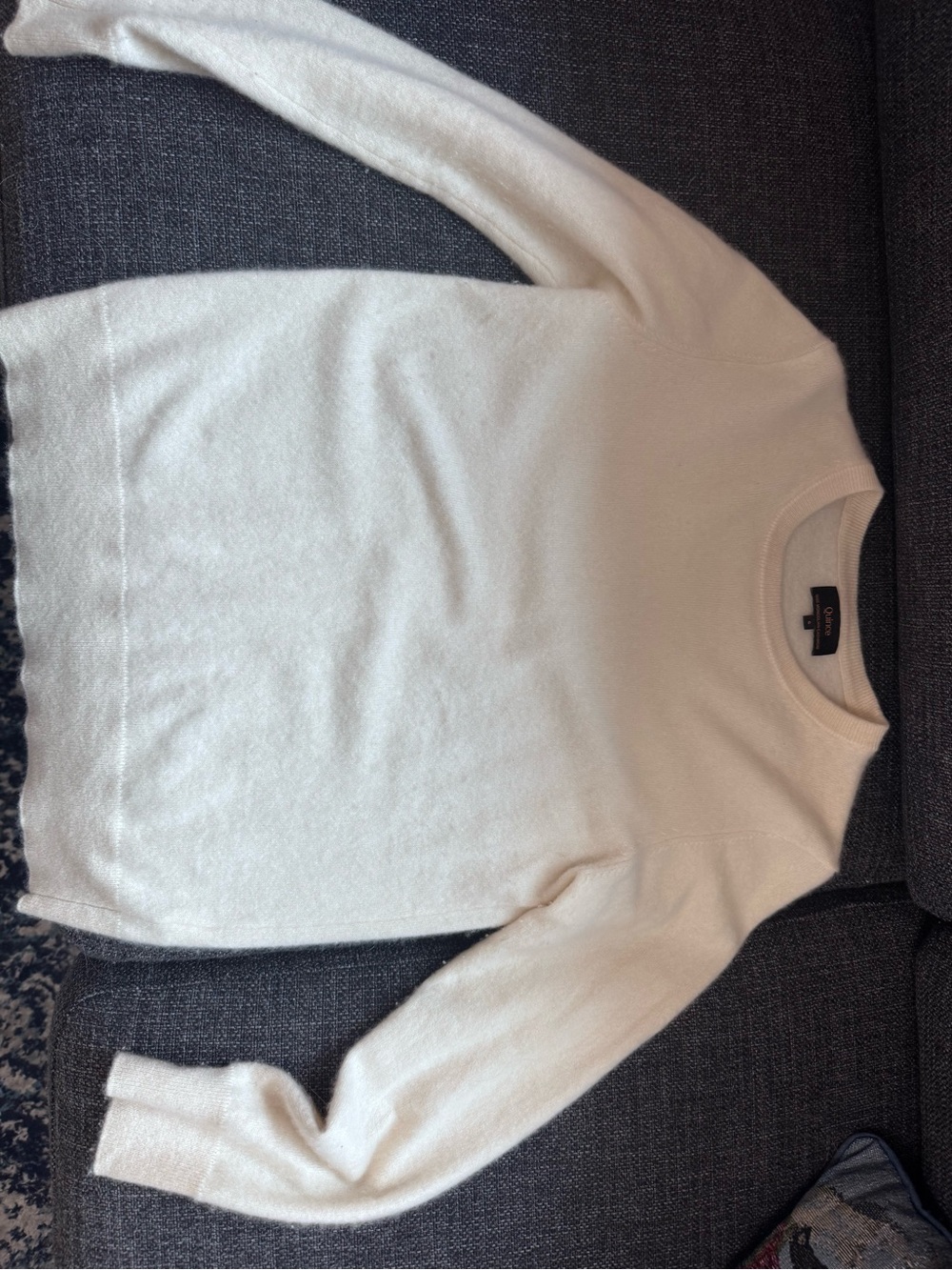 Quince Cream Men's Crewneck Sweater